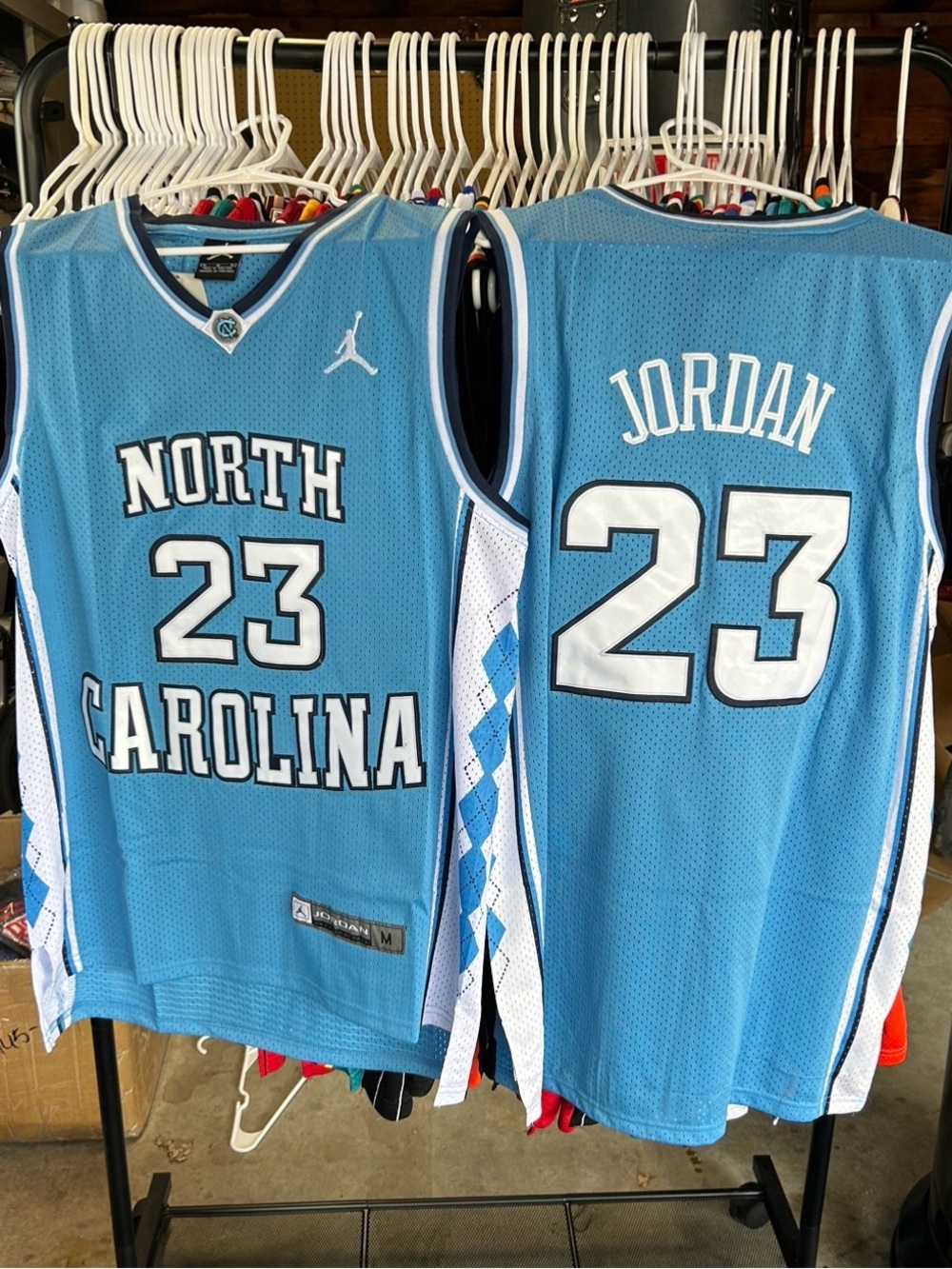UNC Jordan jerseys